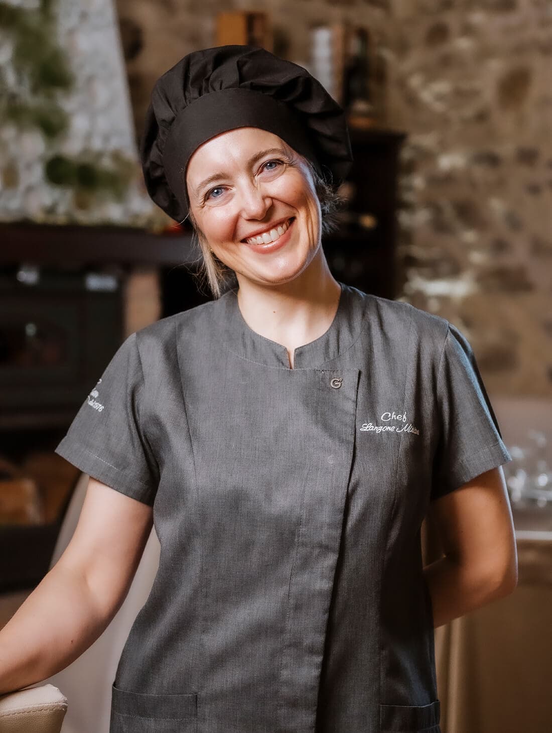 Miriana, titolare e Chef del Ristorante Cian a San Giacomo degli Schiavoni